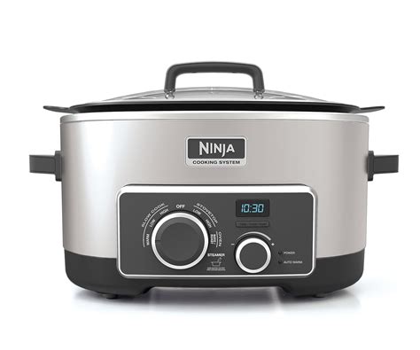 NINJA OP301C, Foodi 9-in-1 Pressure, Slow Cooker, Air Fryer and More, with 6.5 Quart (6.2L) Capacity and 45 Recipe Book, Black/Gray, 1460W (Canadian Version) Visit the Ninja Store 4.7 4.7 out of 5 stars 2,714 ratings 